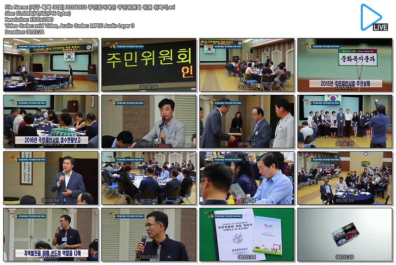 [서구 톡톡 30회] 주민참여예산 주민위원회 위원 위촉식 사진
